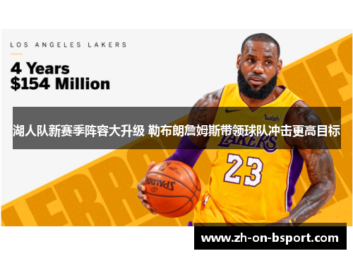 湖人队新赛季阵容大升级 勒布朗詹姆斯带领球队冲击更高目标
